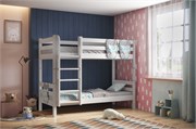 Двухъярусная кровать Соня с прямой лестницей. Вариант 9 4409