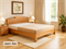 Кровать "Люкс" Ф без спинки в ногах 4015